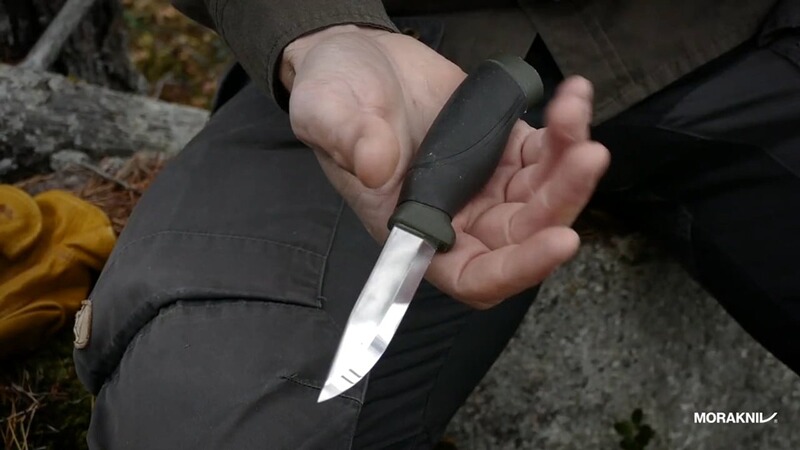 Morakniv Messer Companion Heavy Duty Hi-Vis Burnt Orange