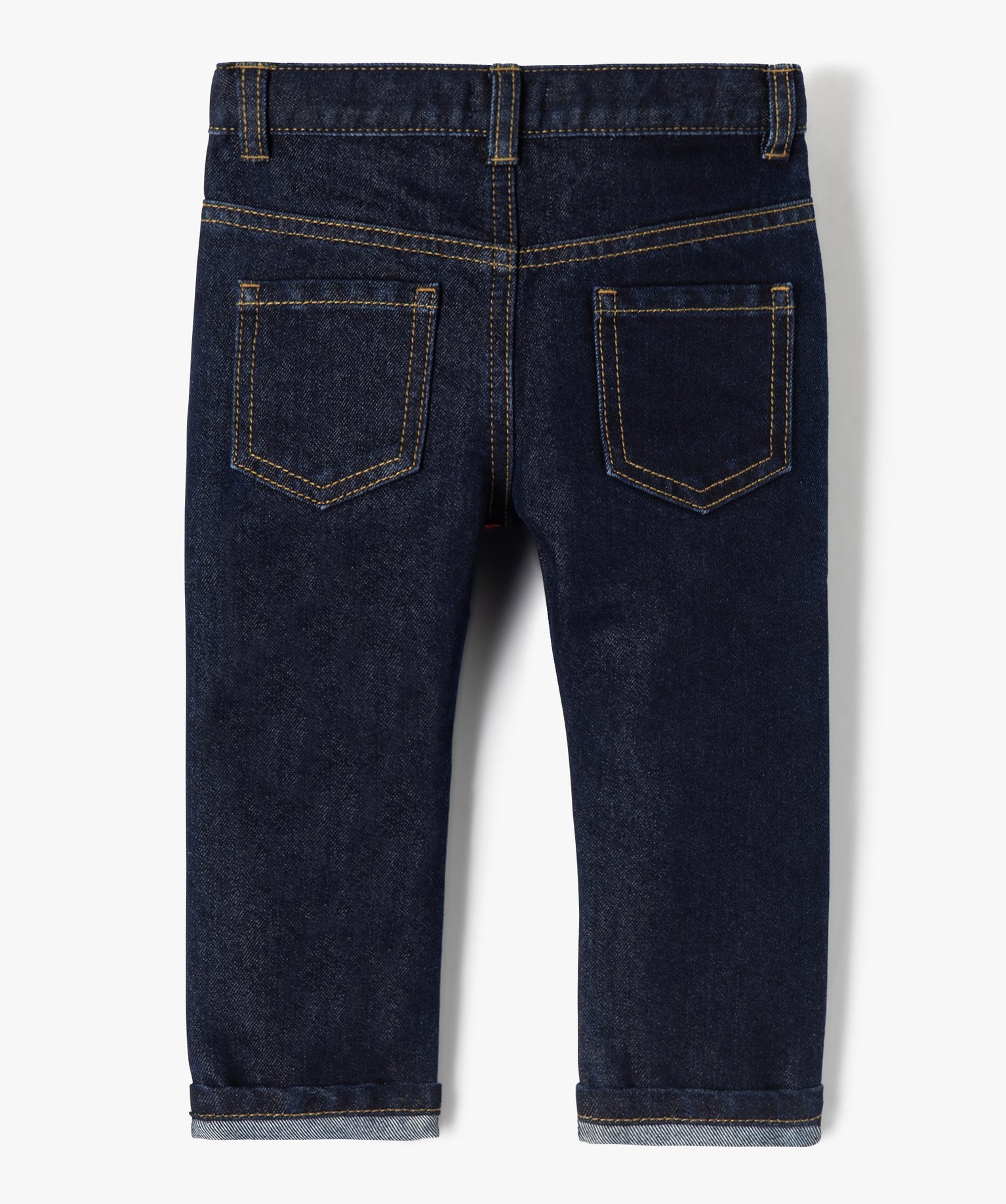 Jean bébé Garçon coupe droite denim | GEMO