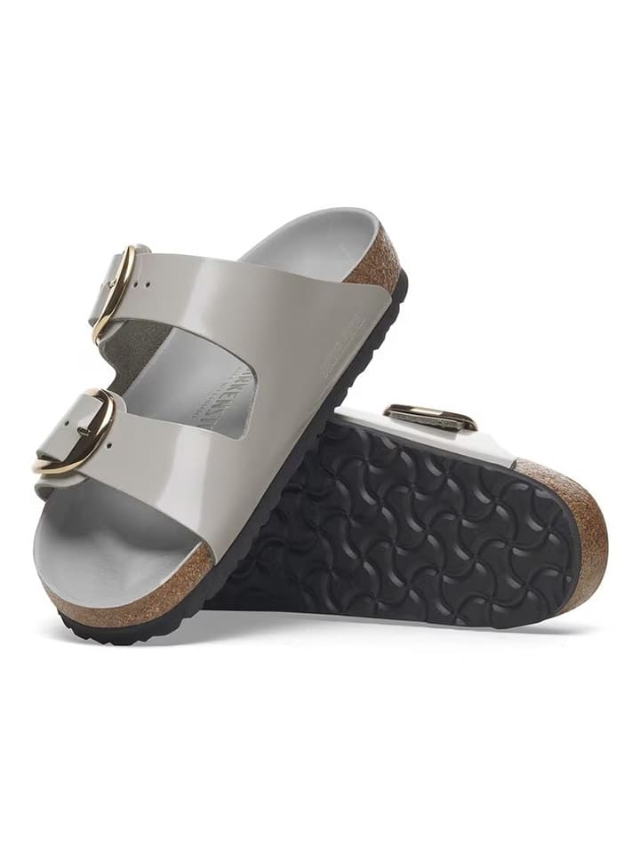 Birkenstock Leder-Pantoletten 