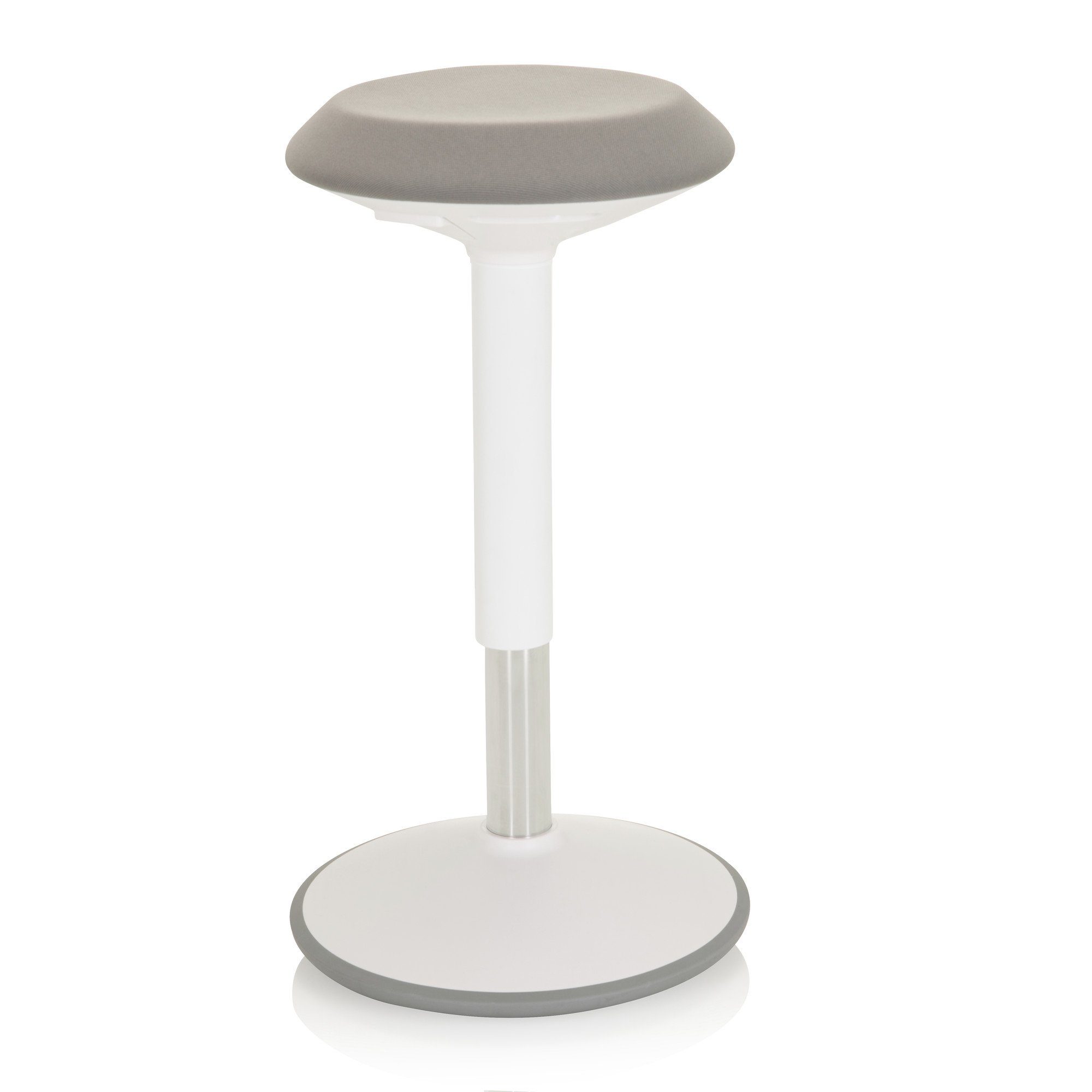 hjh OFFICE Stehhilfe Stehhilfe BALANCE SIT III W Stoff ohne Armlehnen, Hocker, Bürohocker