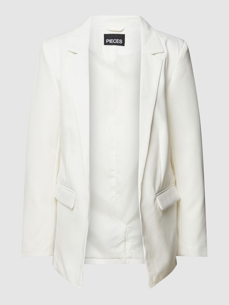 Blazer mit Reverskragen Modell 'Bossy' in offwhite