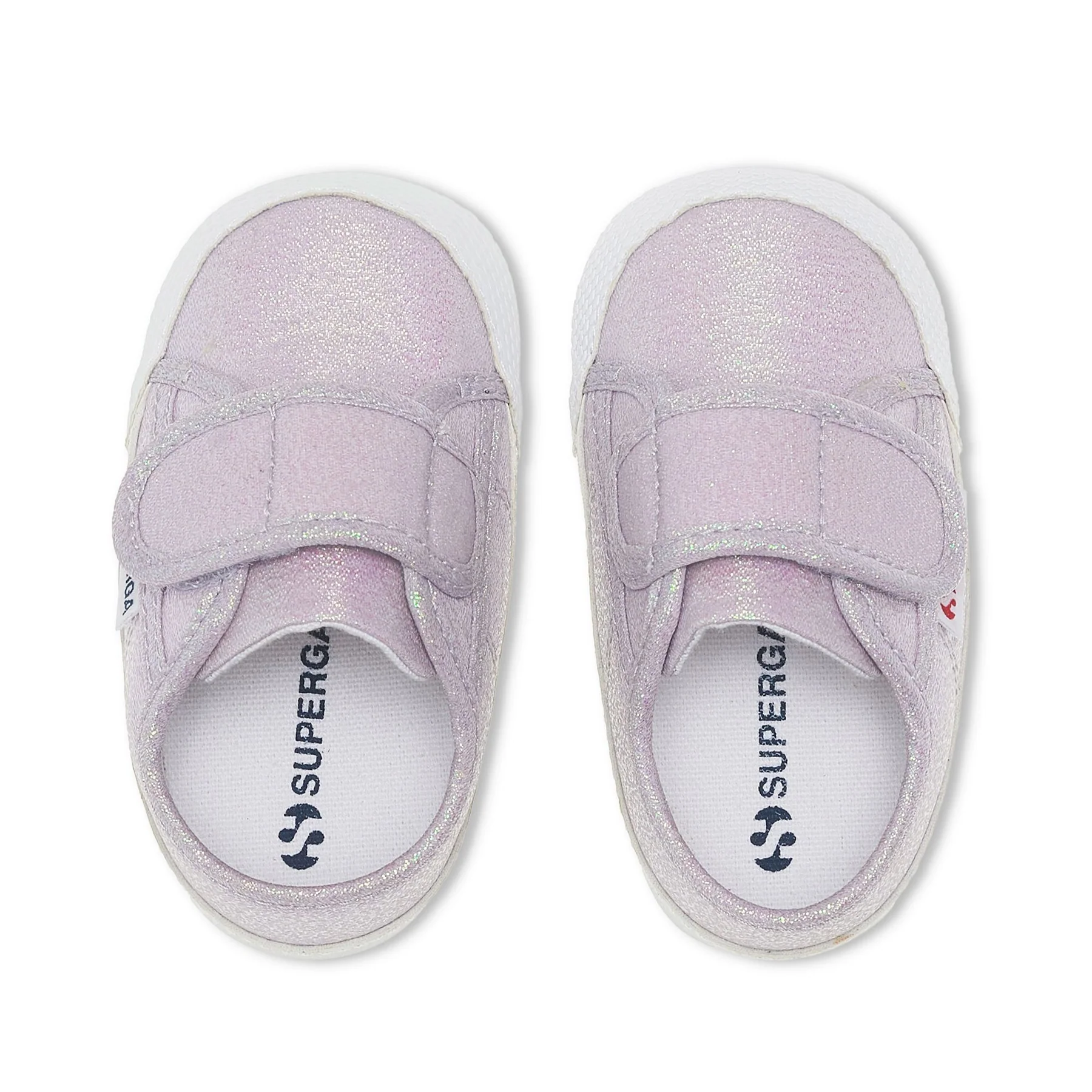 4006 BABY STRAP LAME-PASTEL LILLA IRIDESCENT