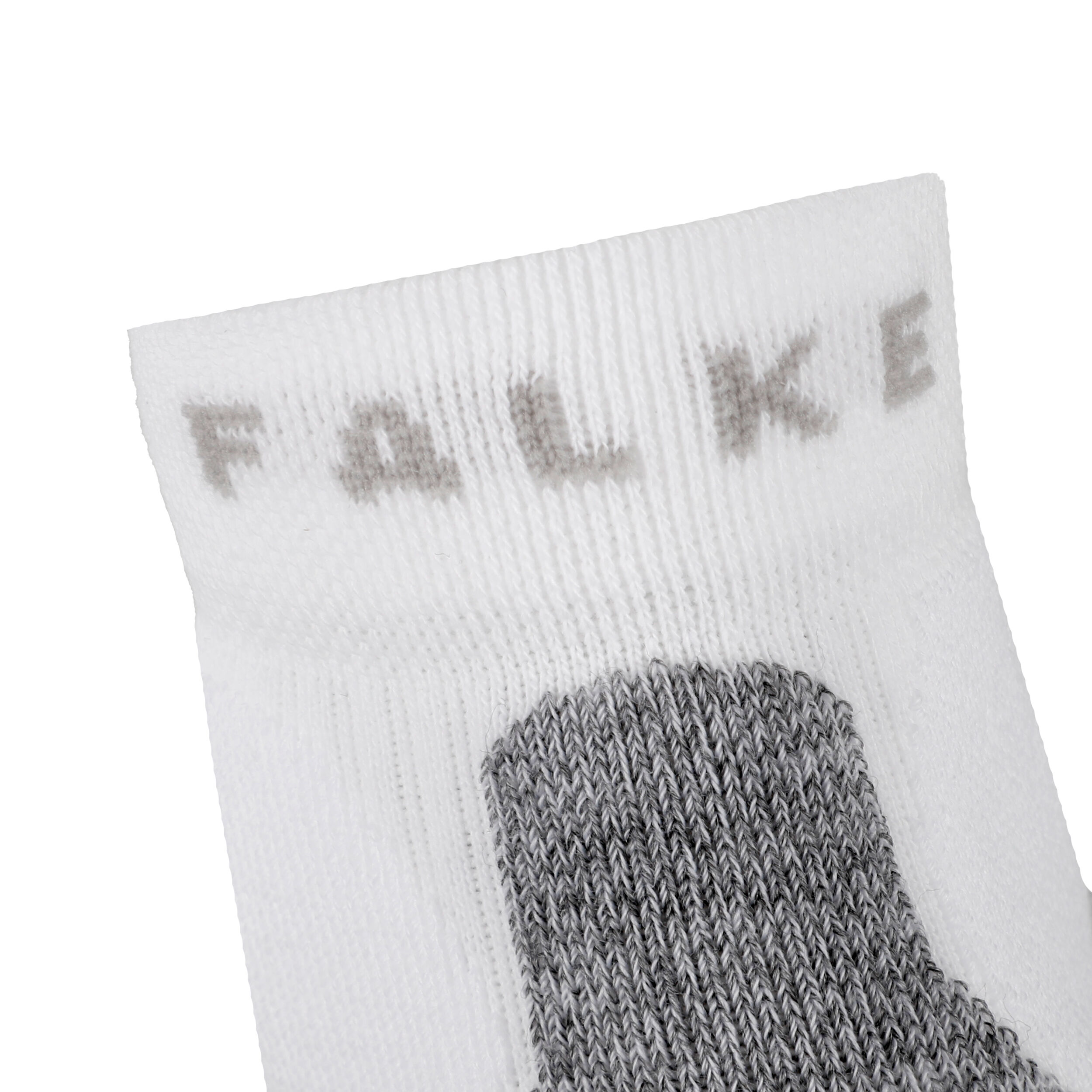 TE2 Short Tennissocken Damen - Weiß, Grau