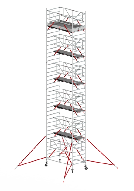 Altrex T520058 RS TOWER 52-S pracovná výška 12,2 m Fiber-Deck 2,45 Safe-Quick