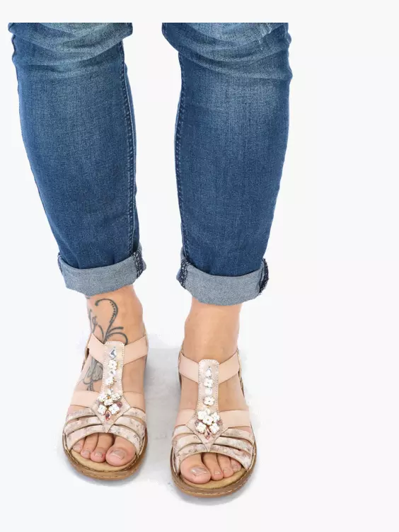 Rieker Damen Riemchensandalen