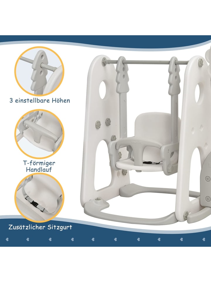 COSTWAY 6 in 1 Spielplatz in Weiß günstig kaufen onesize