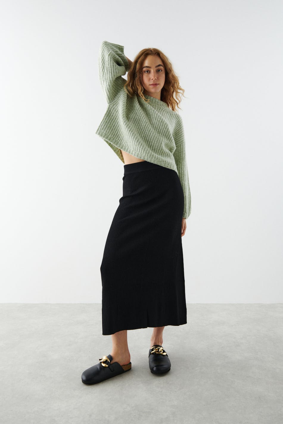 Ines knitted skirt