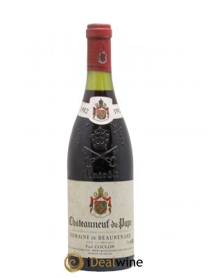 Châteauneuf-du-Pape Beaurenard (Domaine de)  1982 - Lot de 1 Bouteille