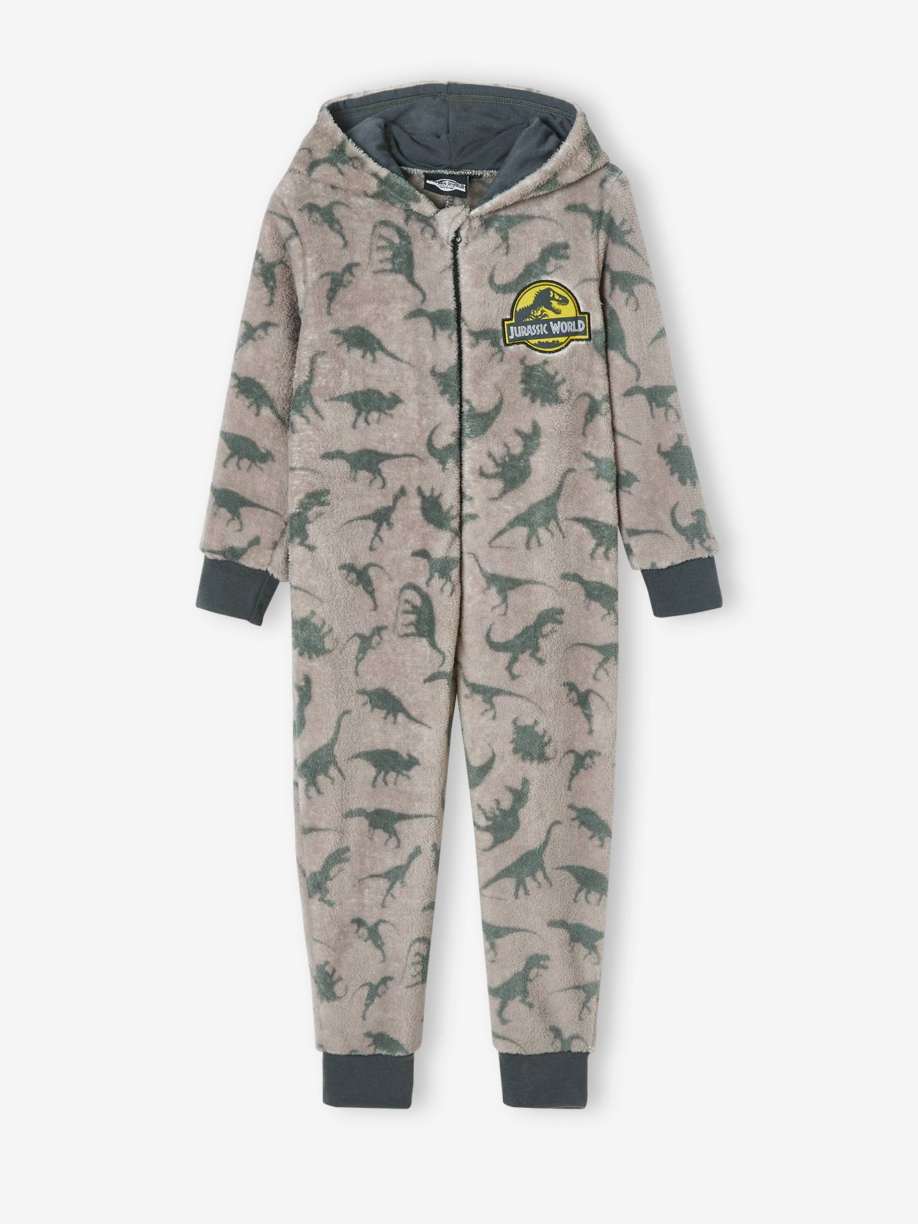 Combi-pyjama garçon Jurassic World® gris anthracite
