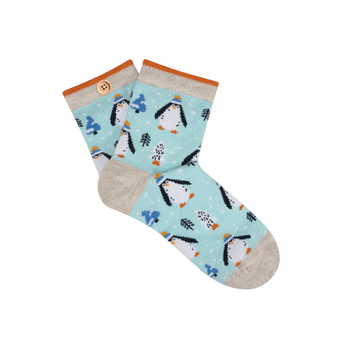 Joan & Françoise blue socks