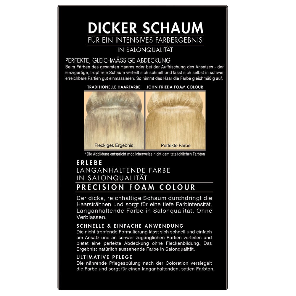 John Frieda Precision Foam Colour 10N Extra Light Natural Blonde