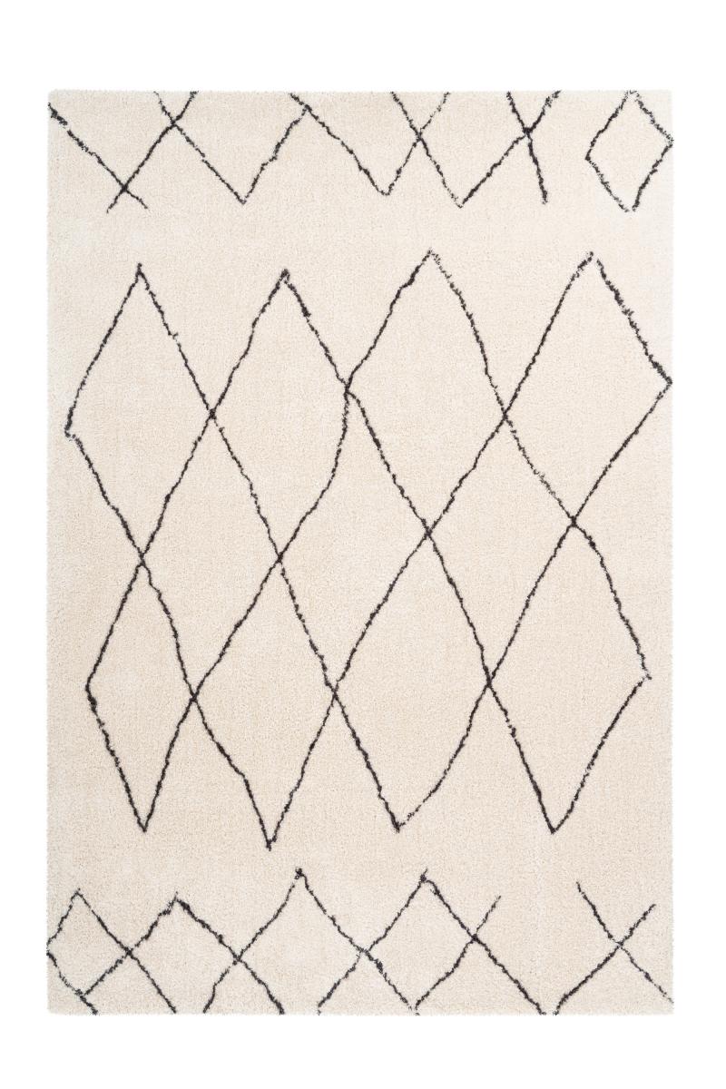 megusta Hochflor Teppich Elfenbein 200cm x 290cm