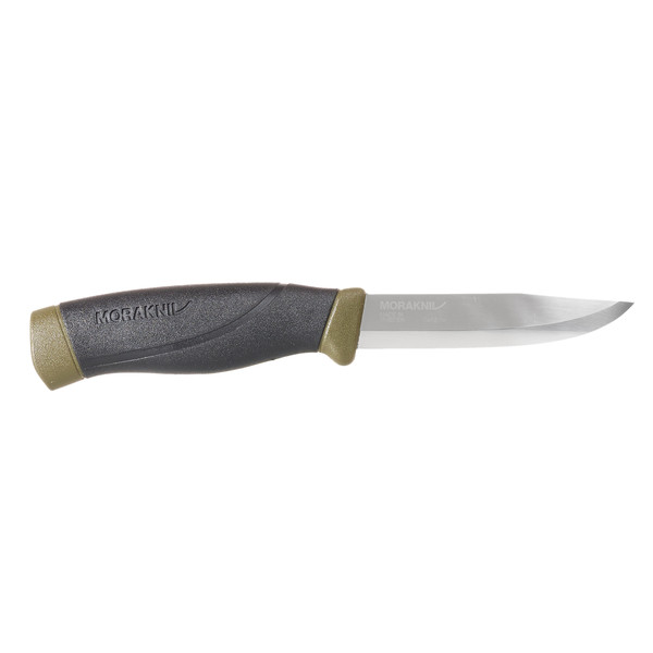 COMPANION HEAVYDUTY MILITARY GREENOUTDOOR KNIFE - Feststehendes Messer