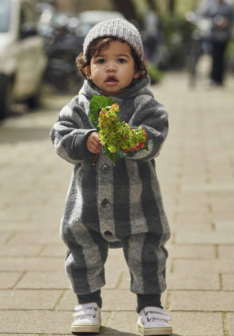 Wollfleece-Overall aus Bio-Merinowolle