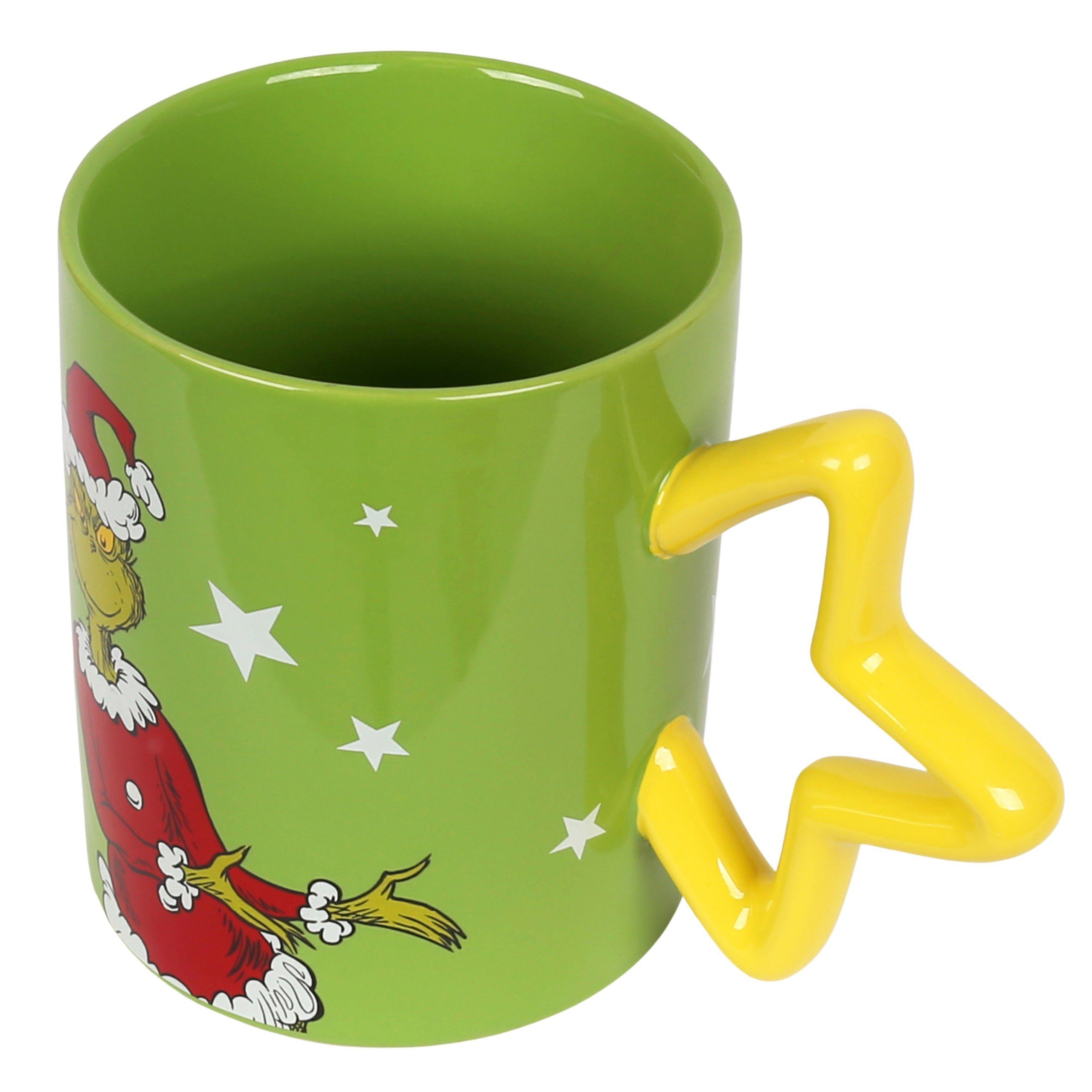 Sarcia.eu Becher Grinch 2x Weihnachtsbecher für Paare, Set, Geschenkbecher