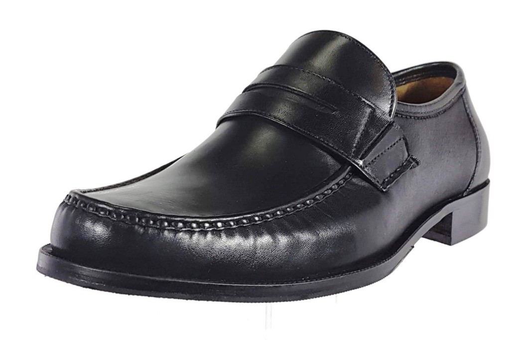 FRETZ MEN Klassische Slipper schwarz
