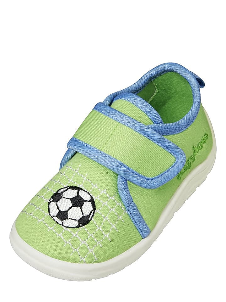 Playshoes Hausschuhe in Grün günstig kaufen 22/23