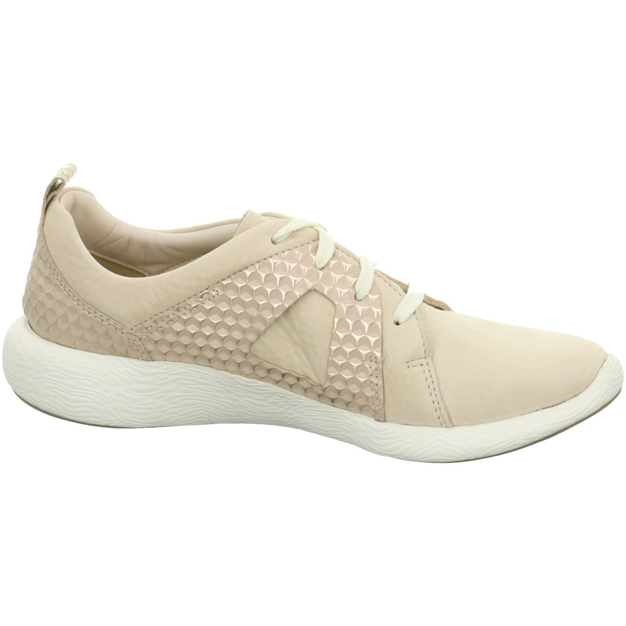 CLARKS Freizeit Schnürer beige WOMENS
