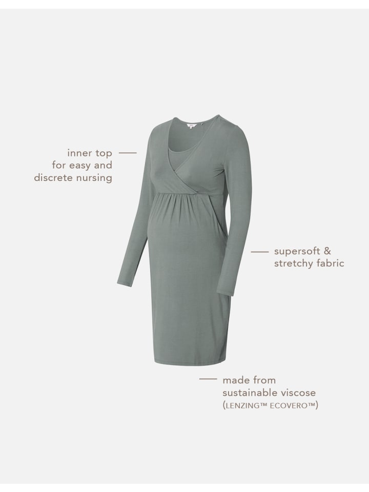 Noppies Still-Kleid Gaja in Sage günstig kaufen
