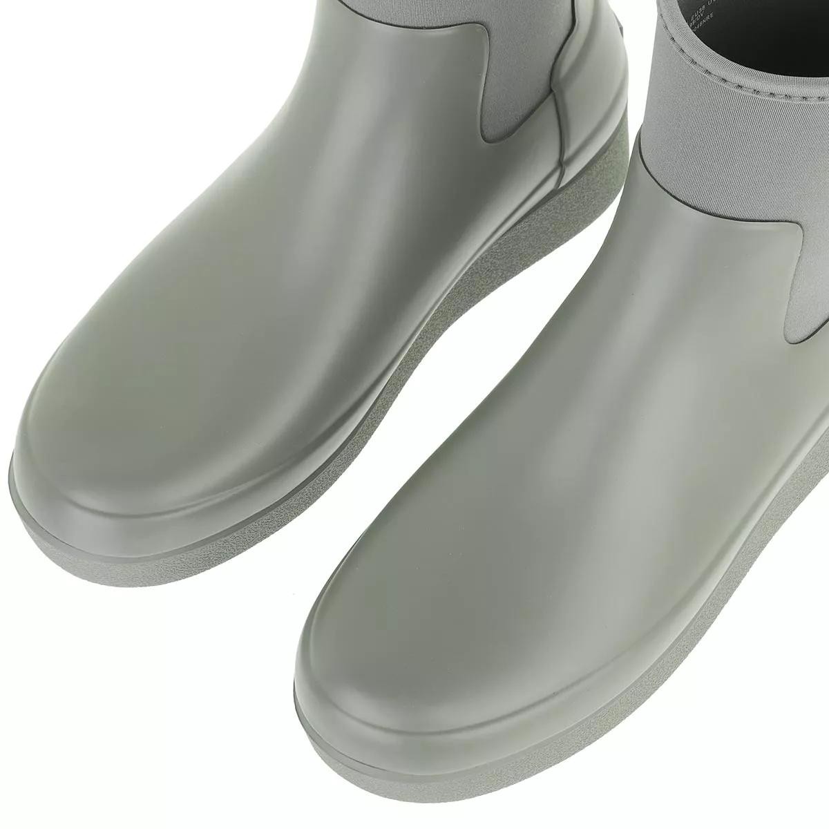 HUNTER Stiefeletten grau Regenstiefel