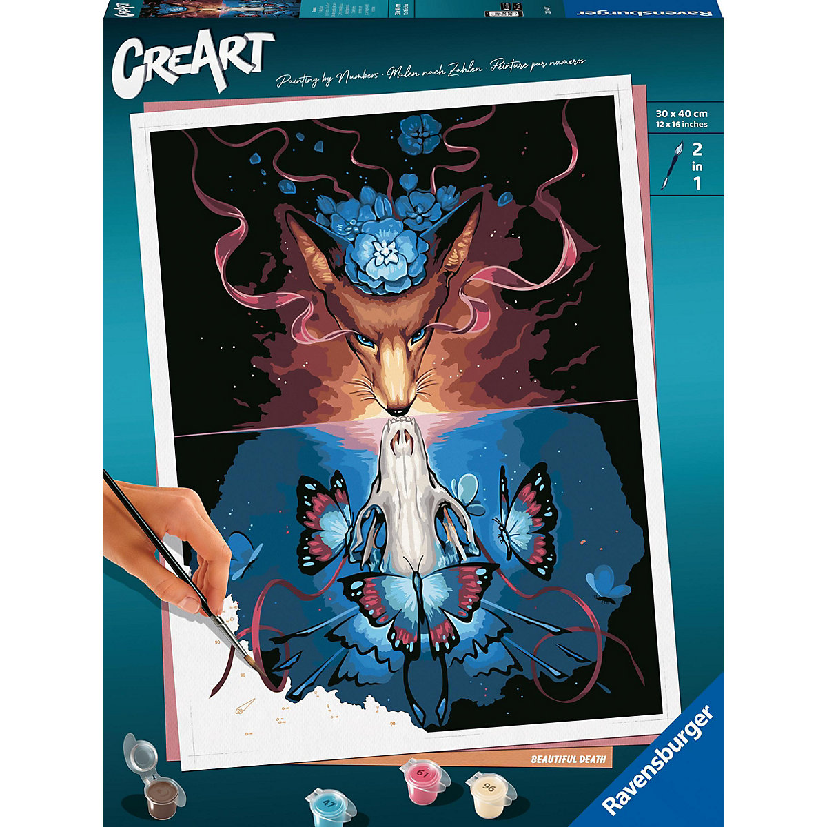 CreArt Malen nach Zahlen Beautiful Death