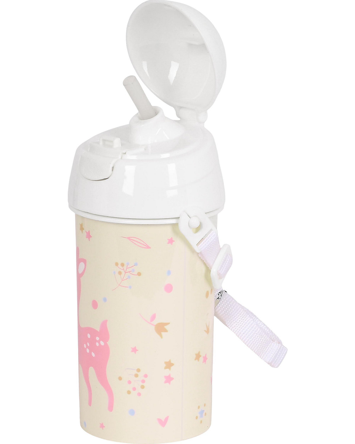 Trinkflasche Forest, automatische Öffnung, inkl. Halm, 500 ml