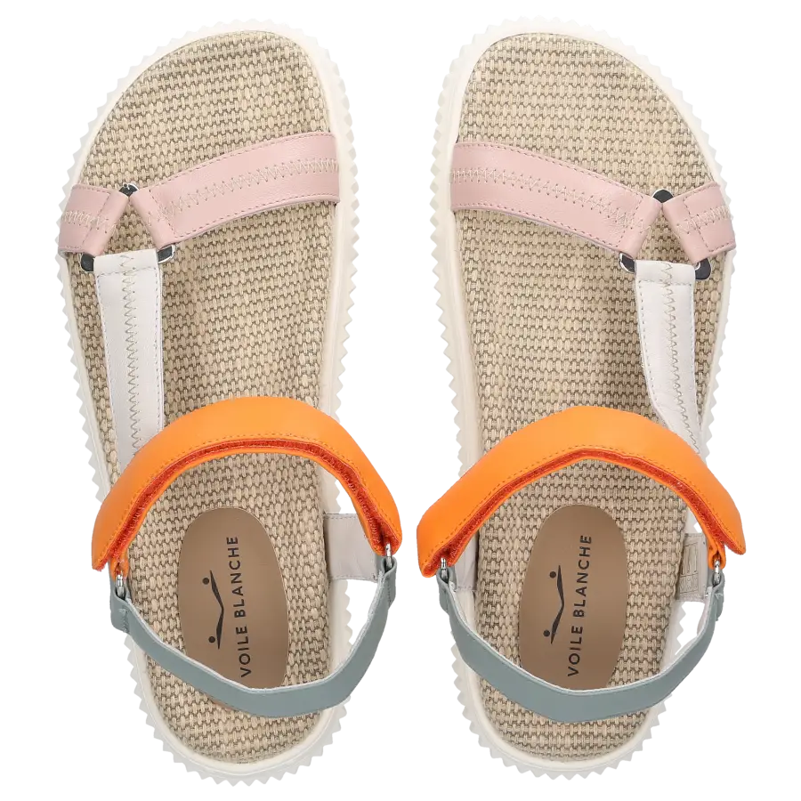VOILE BLANCHE - Sandalen LISA 40 Kalbsleder - weiß