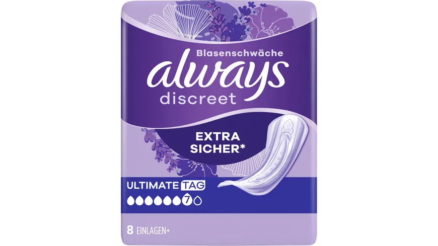 Always Discreet Inkontinenz Ultimate Tag