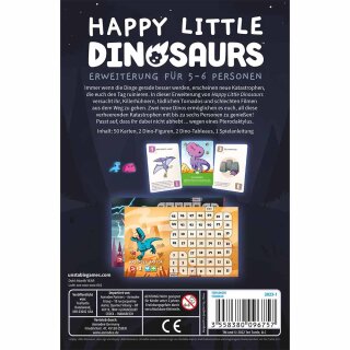 Happy Little Dinosaurs – Erweiterung für 5 bis 6 Personen (DE)