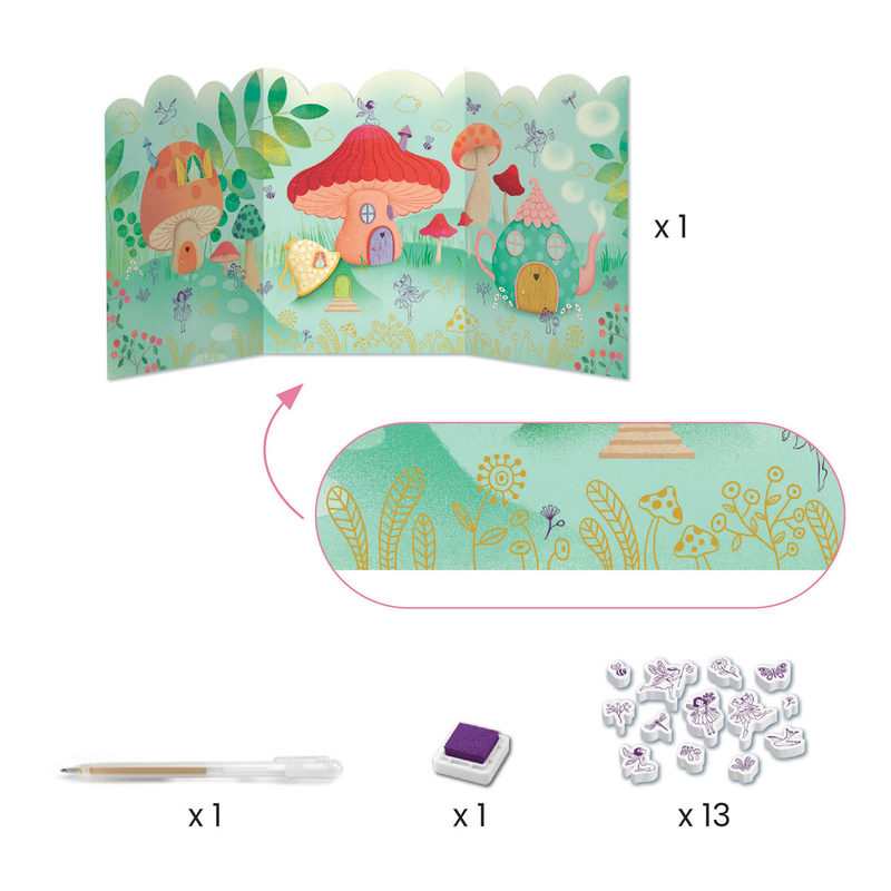 Coffret multi-activités Fairy Box Djeco
