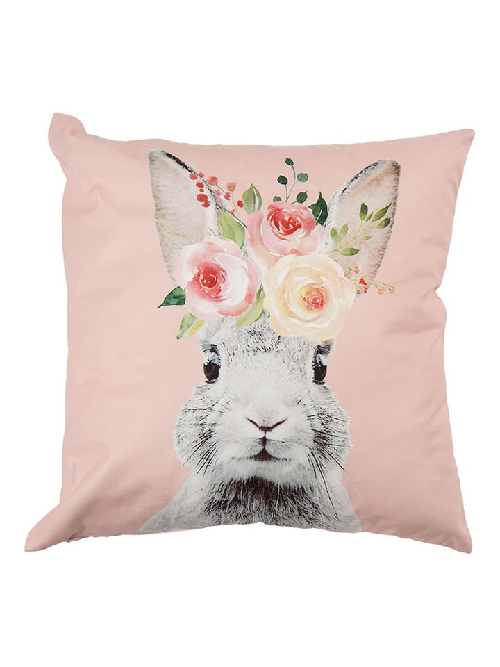 Clayre & Eef Kissenhülle in Rosa - (L)45 x (B)45 cm günstig kaufen onesize