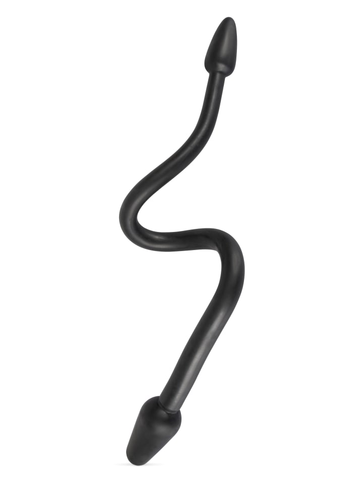 Rebel Doppeldildo Double Plug in schwarz günstig kaufen 76 cm