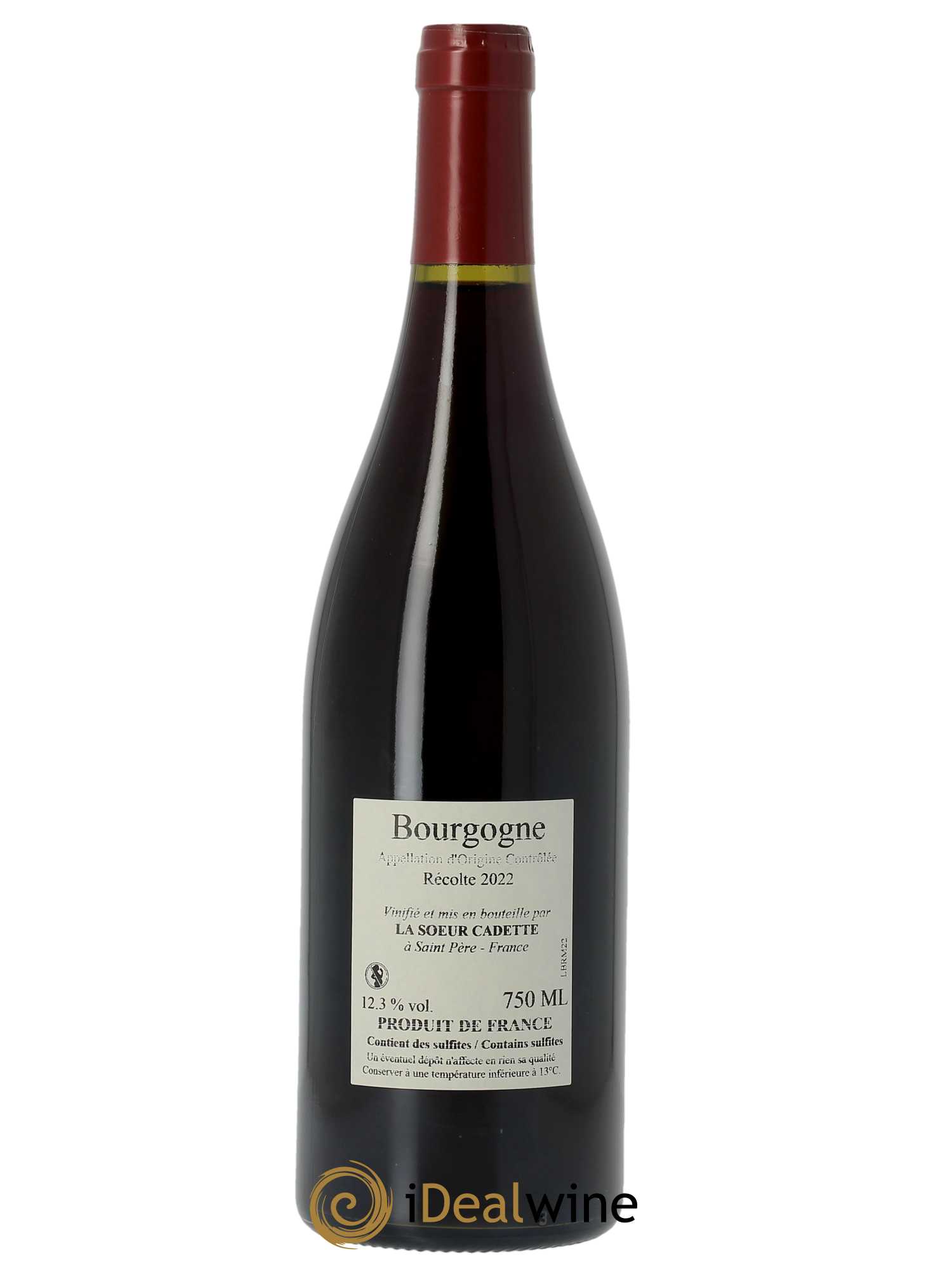 Bourgogne La Soeur Cadette  2022 - Lot de 1 Bouteille
