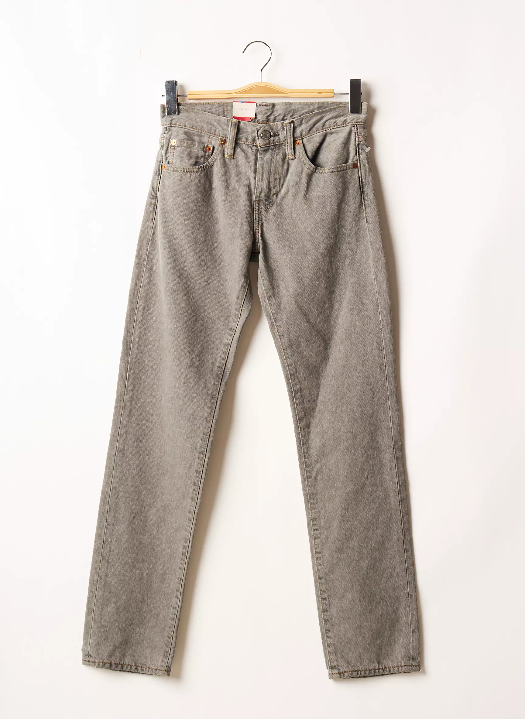 Levis Jeans Coupe Slim Homme couleur gris