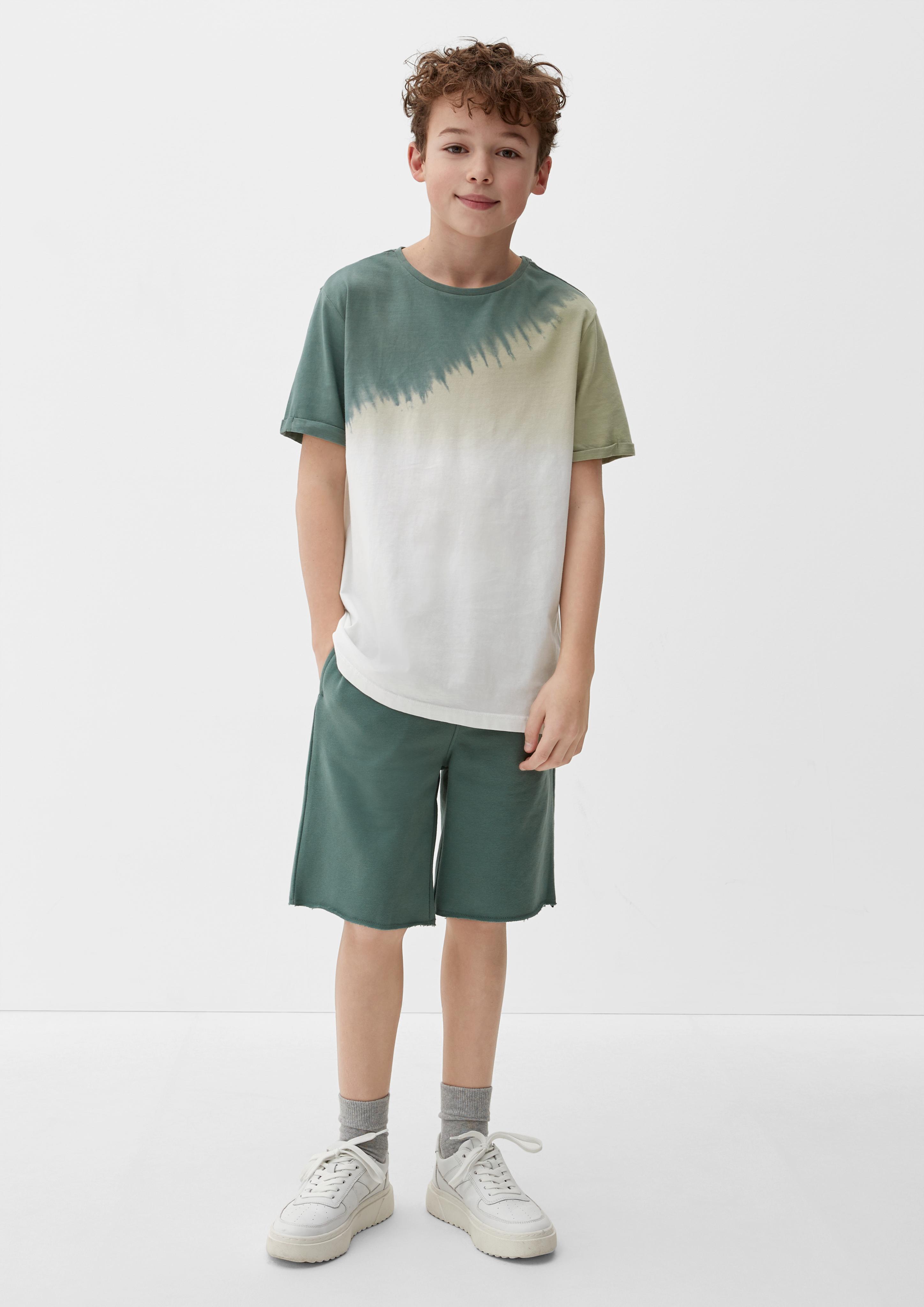 T-Shirt mit Dip Dye  2128287-6714