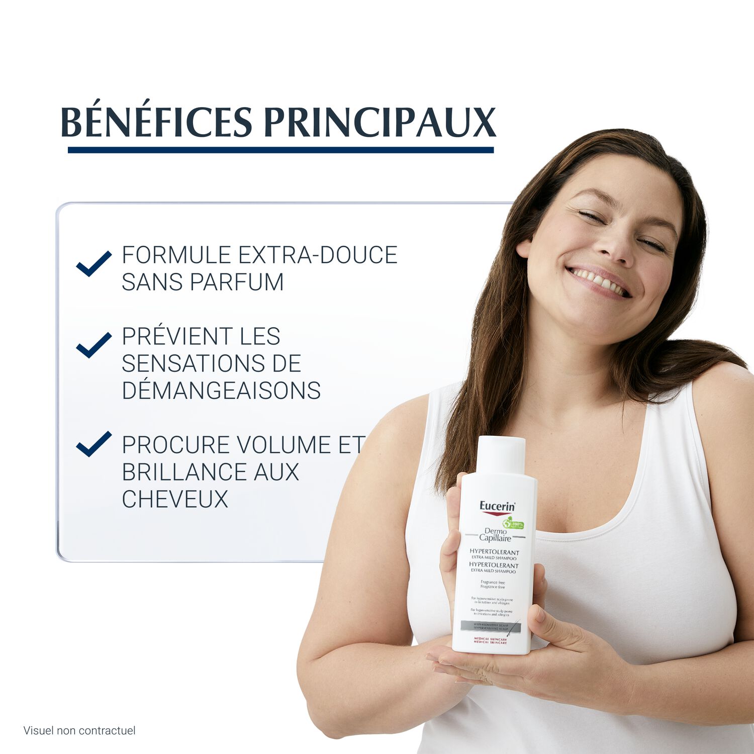 Eucerin Dermo Capillaire Shampoing Extra-Doux Haute Tolérance