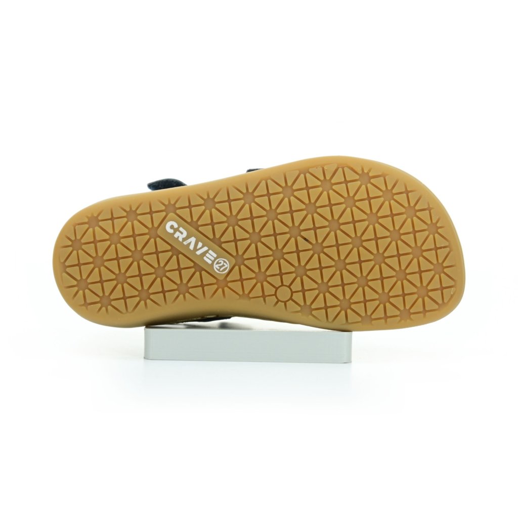 Crave Shellwood Navy Barfußsandalen