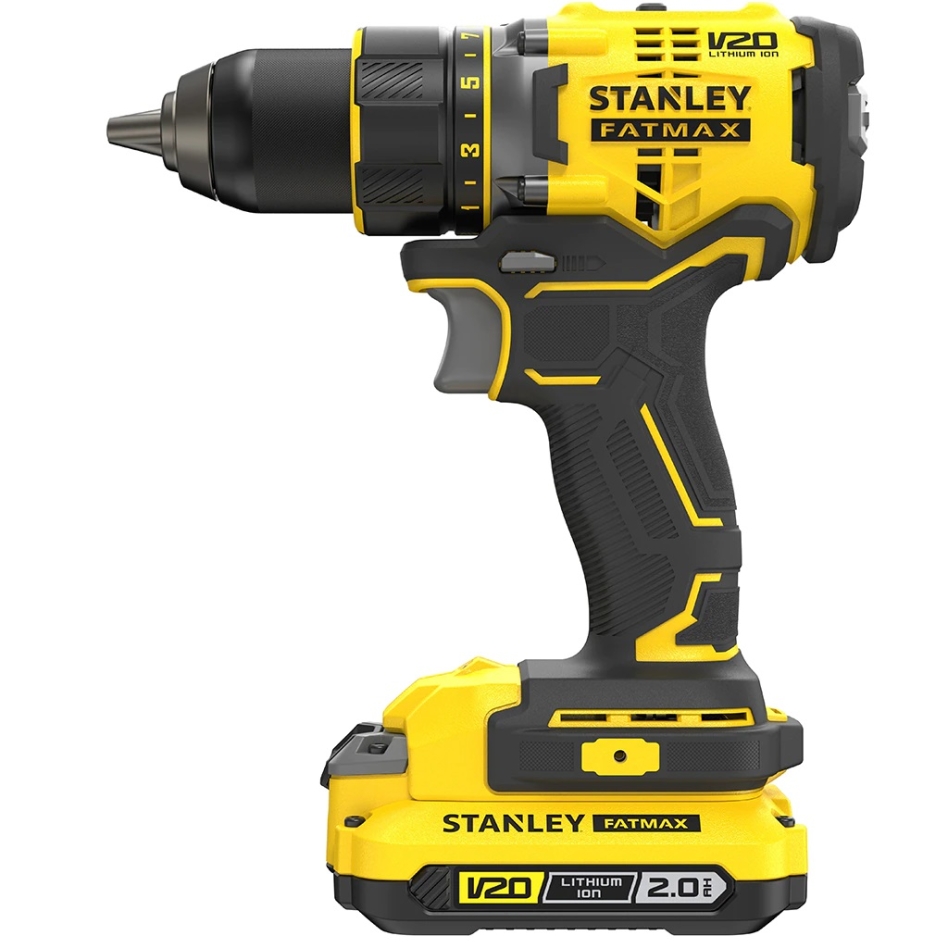 Stanley SFMCD720D2K Fatmaxx V20 Mașină de șuruburi cu acumulator 18V 2.0Ah FĂRĂ PERII