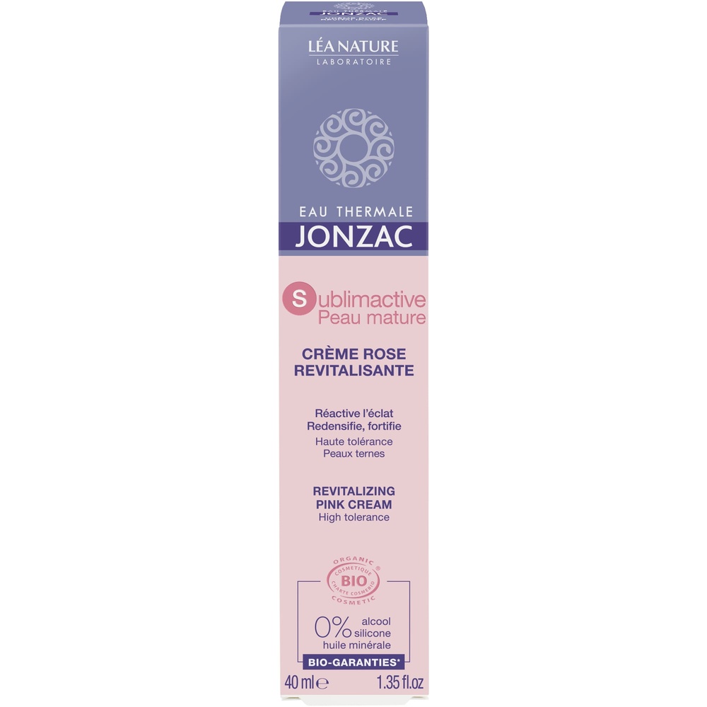 eau thermale jonzac Crème rose revitalisante Crème