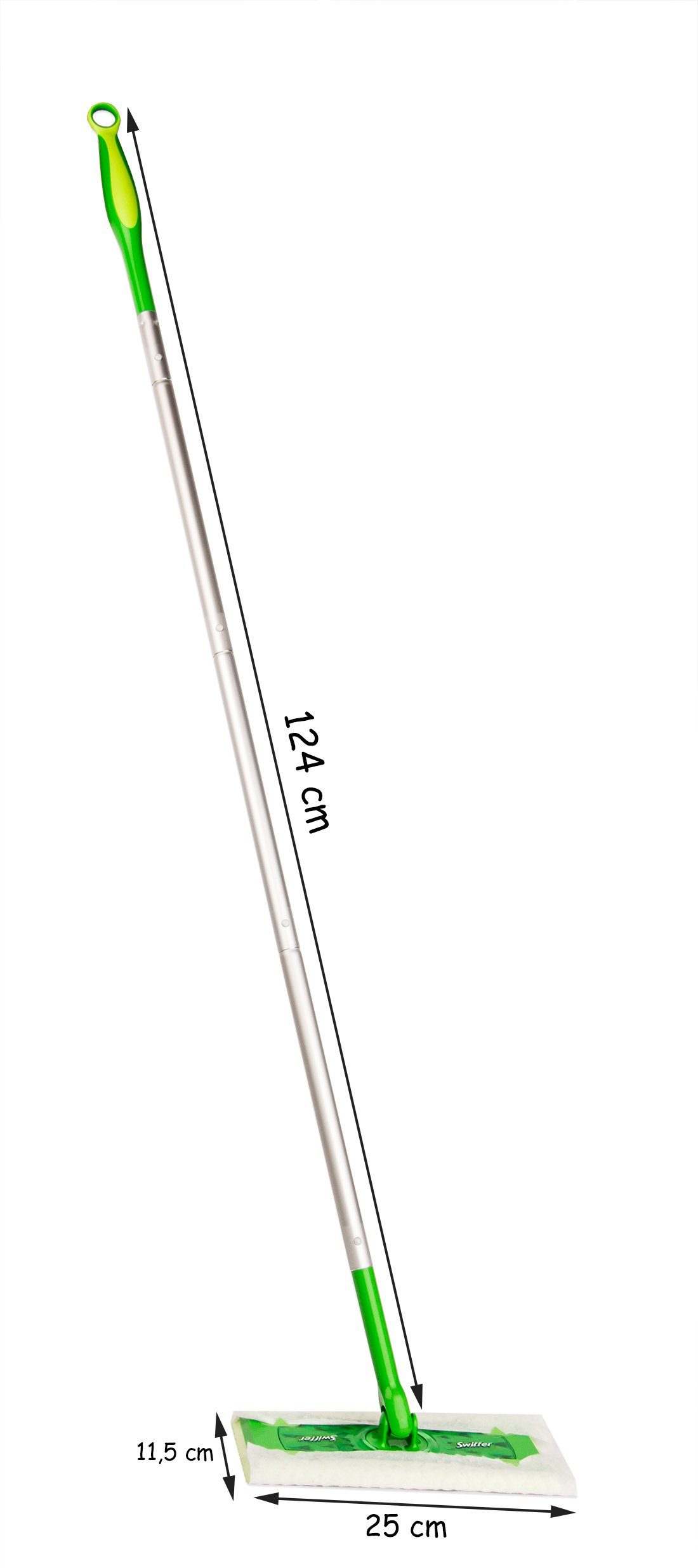 Swiffer Staubbesen Swiffer Starter Set Bodenwischer und Bodentücher (Stab + 11 Tücher)