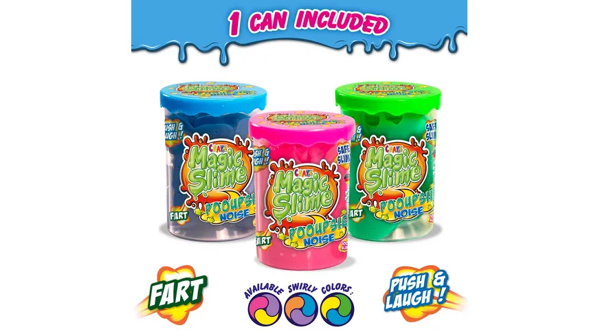 CRAZE - MAGIC SLIME Dose mit 100ml Pups-Schleim 85 ml