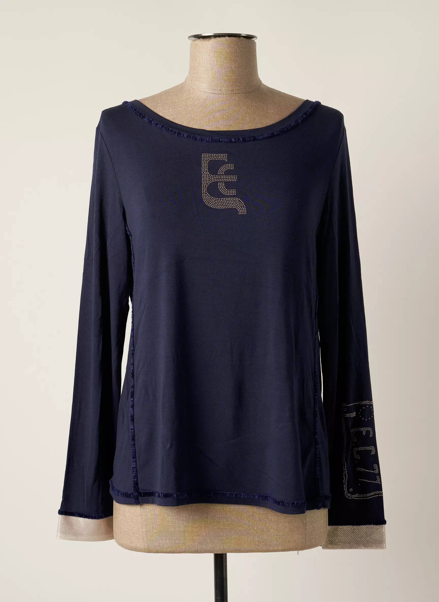 Elisa Cavaletti Tshirts Femme couleur bleu
