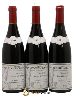 Gevrey-Chambertin Coeur de Roy Très Vieilles Vignes Dugat-Py  2001 - Lot de 3 Bouteilles