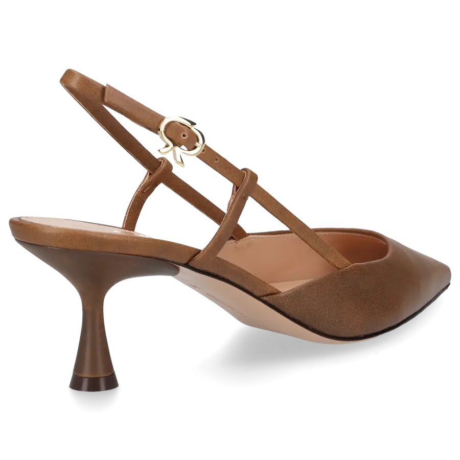 Gianvito Rossi - Slingpumps ASCENT 55 Kalbsleder - braun