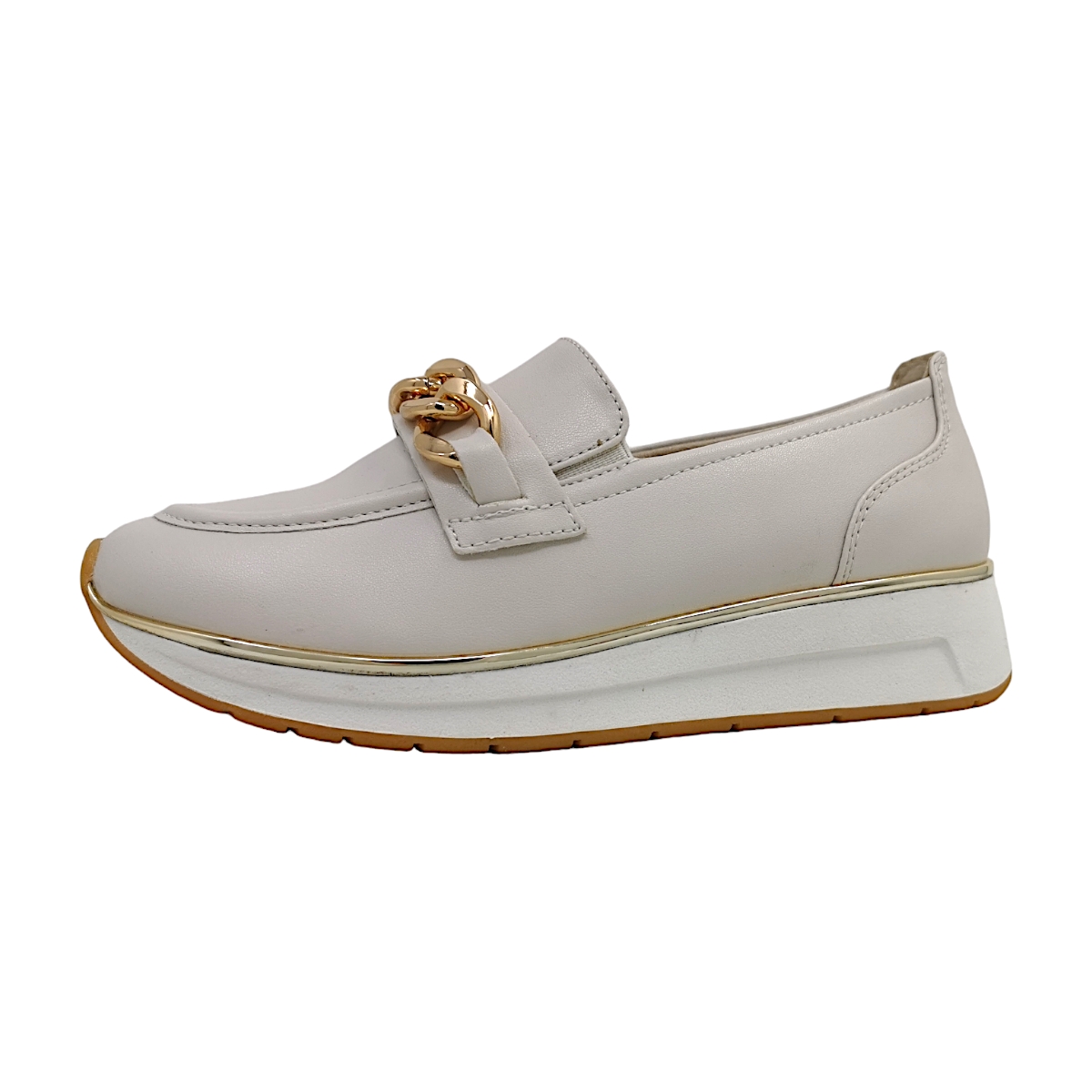 Marco Tozzi 2-24734-42/405 Weiß 405 Cream/ Gold