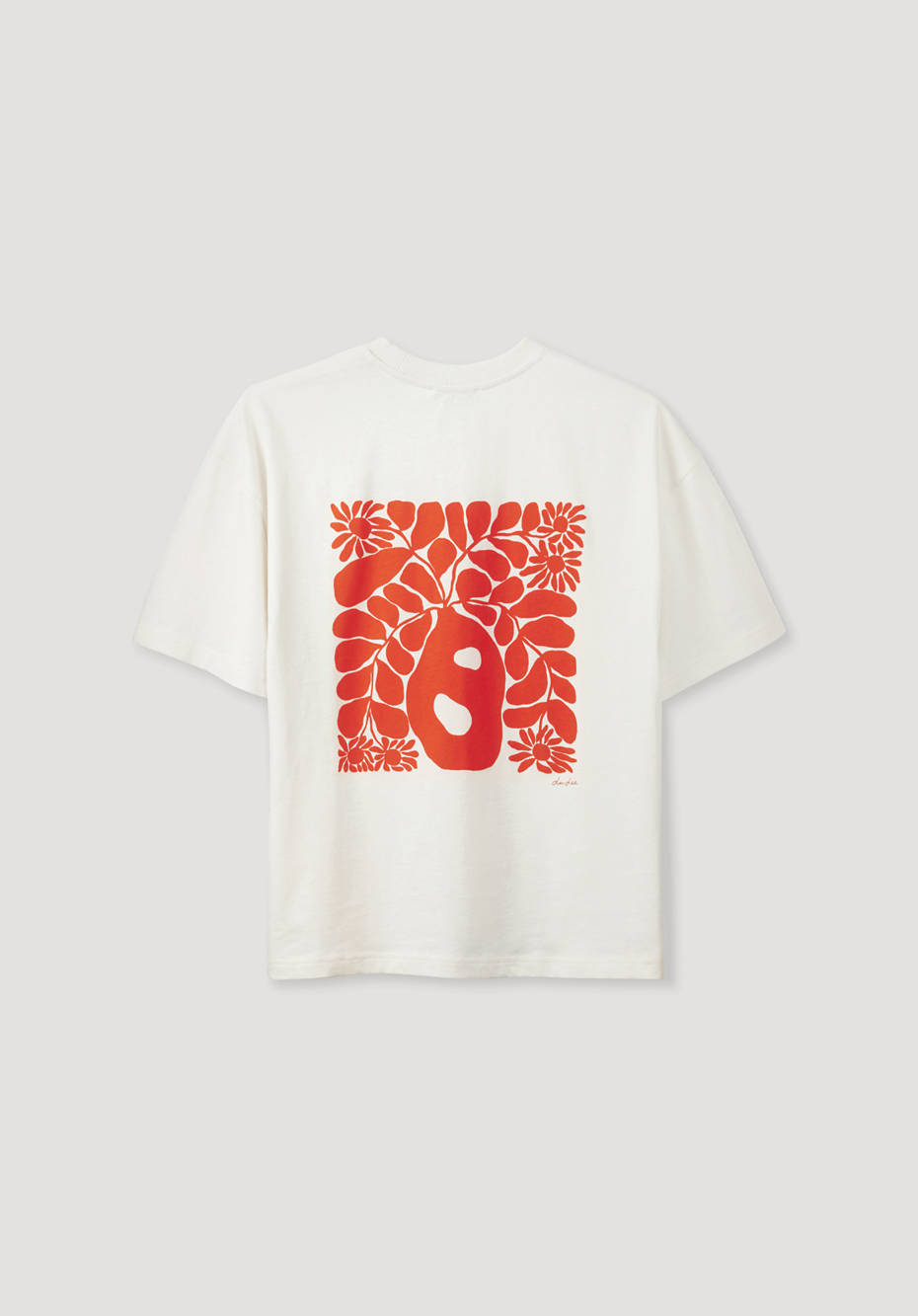 LIV LEE X HESSNATUR T-Shirt aus reiner Bio-Baumwolle