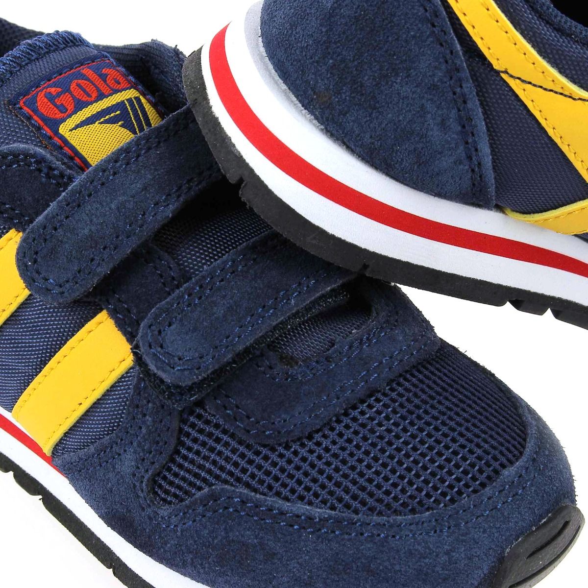 Gola  DAYTONA VELCRO CKA159 - Marine Jaune