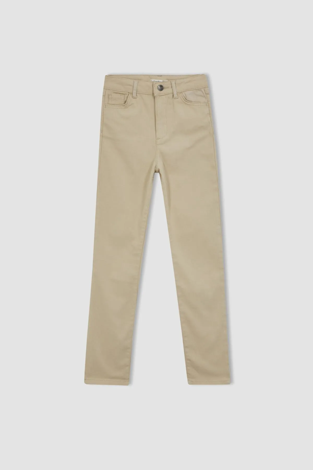 DeFacto  Beige Slim-Fit-Schulhosen für Mädchen K9028a623au