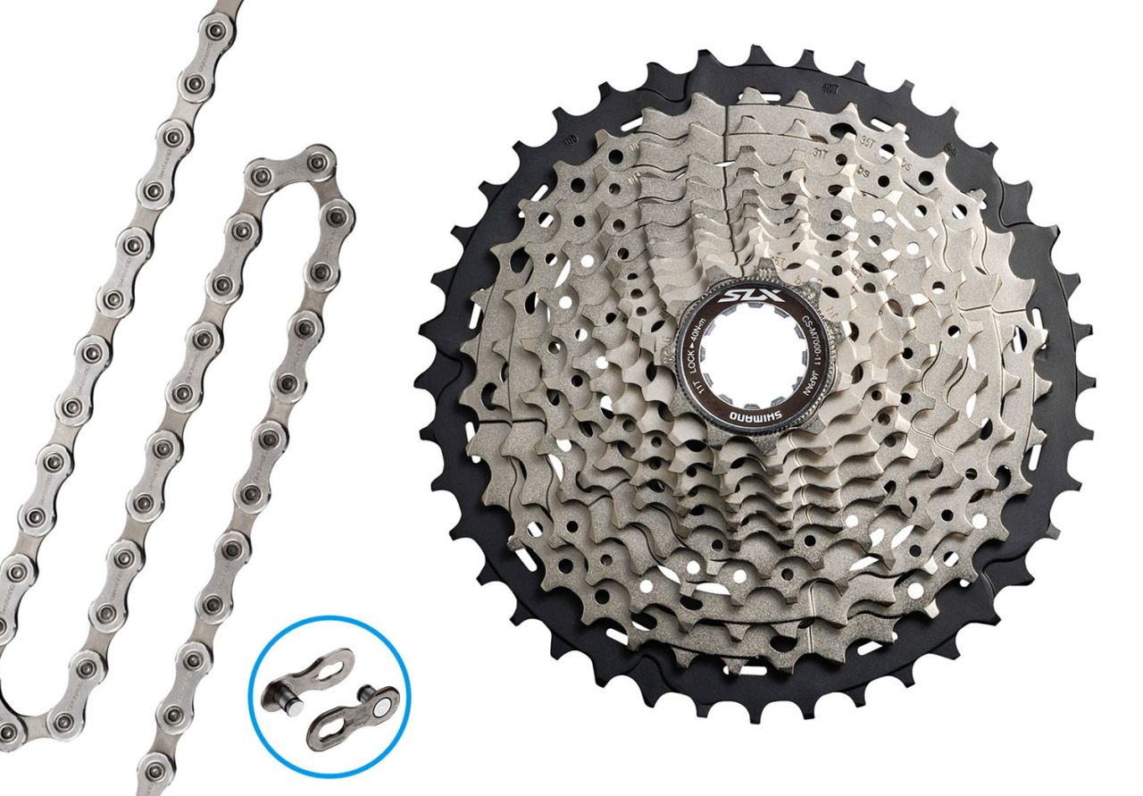 Shimano SLX CN-HG601+CS-M7000 11-fach Verschleissset 11-40 kaufen | Bike-Discount