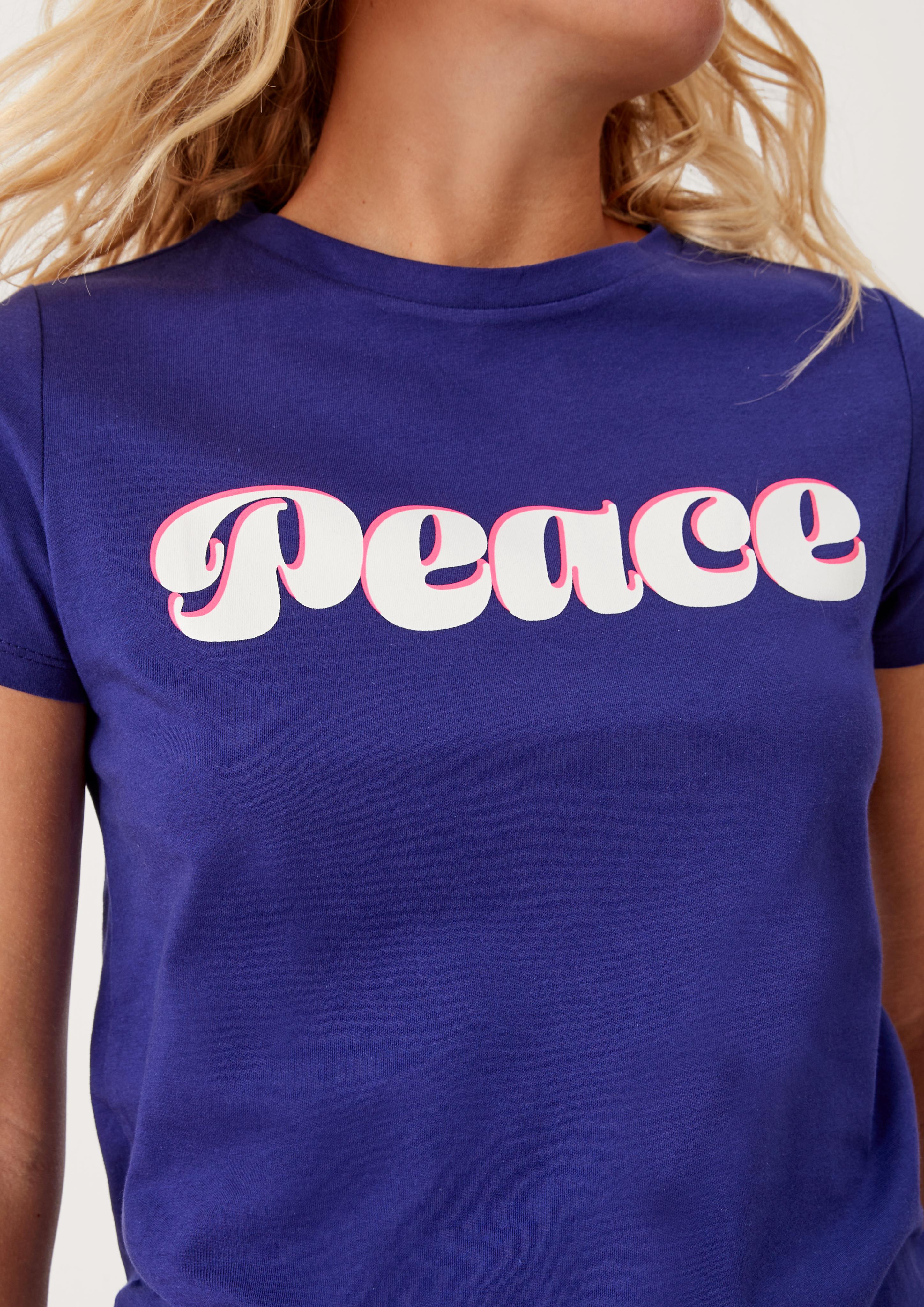 Jerseyshirt mit Schriftprint  2124660-56D0